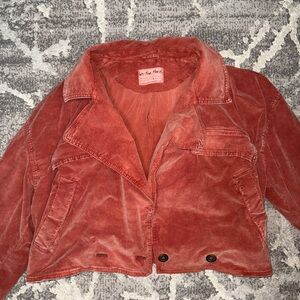 We The Free Corduroy Cropped Bomber